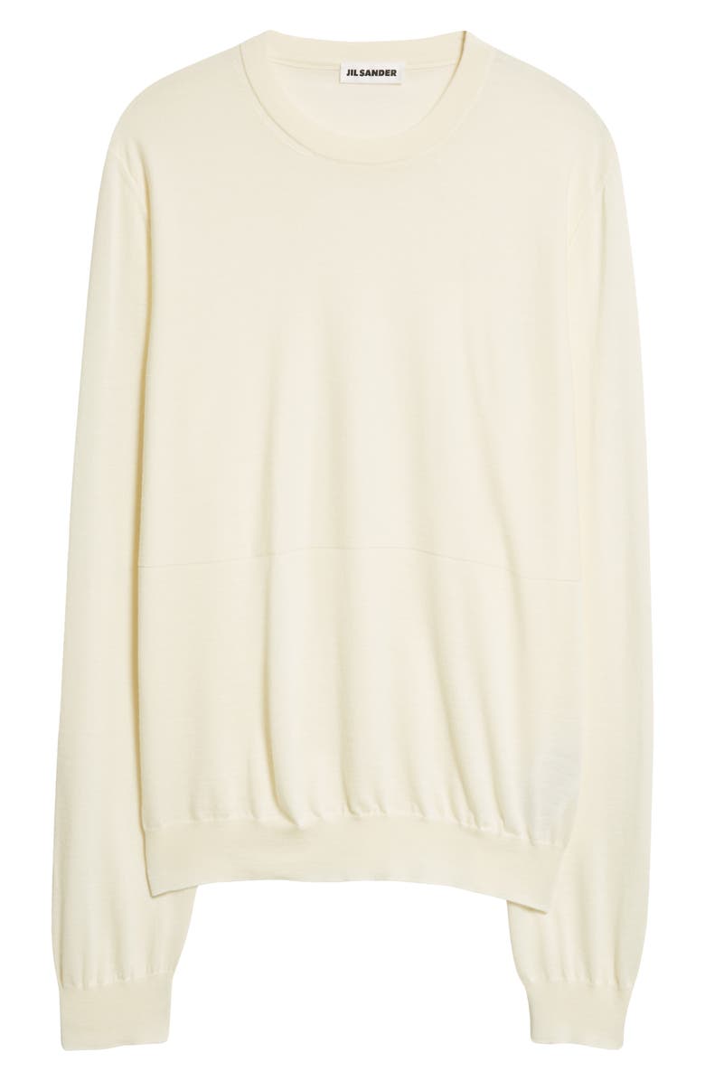 Jil Sander Extrafine Merino Wool Sweater, Alternate, color, 