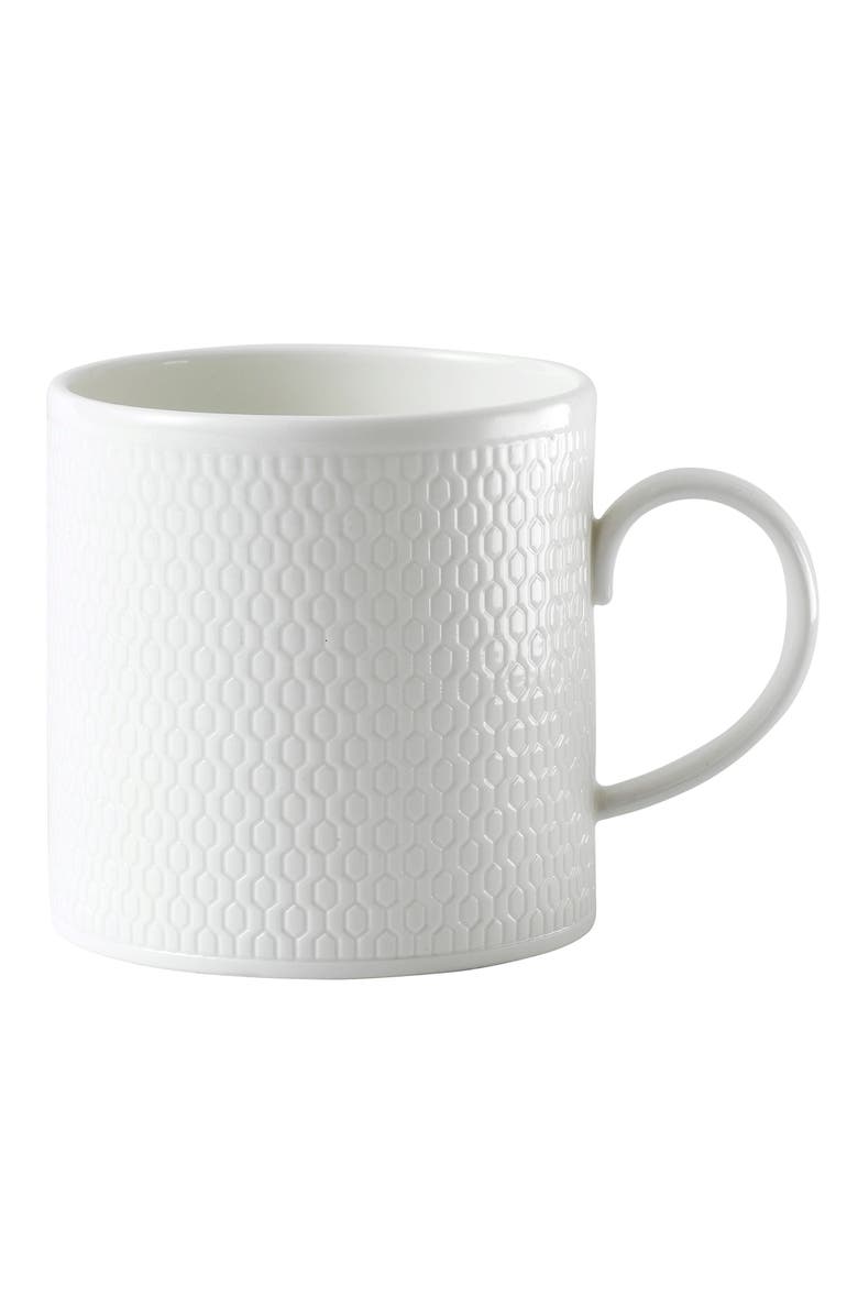 Wedgwood Gio Mug, Main, color, White