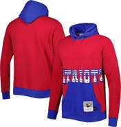 Mitchell & Ness Men's Mitchell & Ness Red New England Patriots Big Face 5.0 Pullover Hoodie