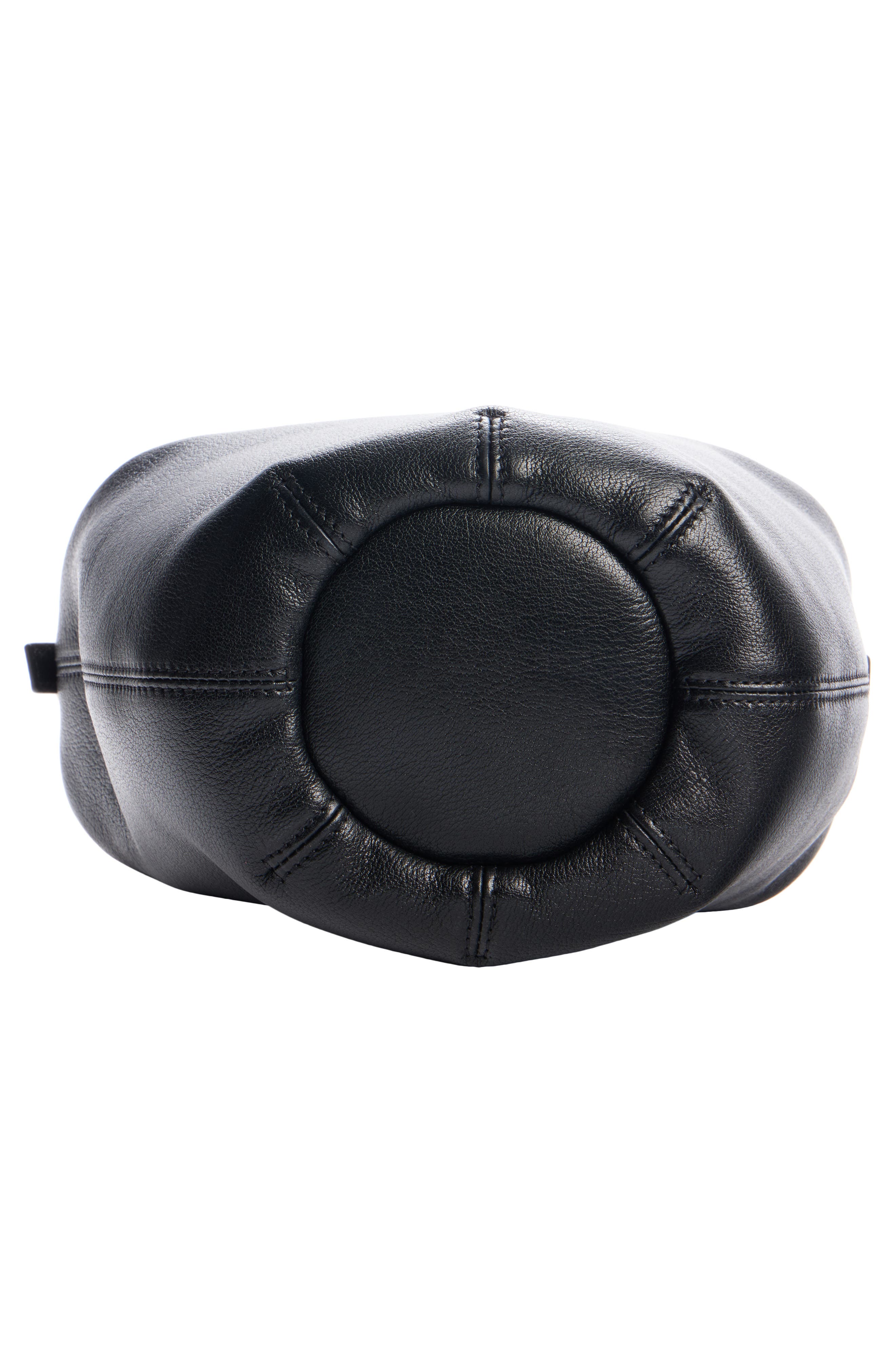 Chloé Bracelet Leather Shoulder Bag, Alternate, color, 