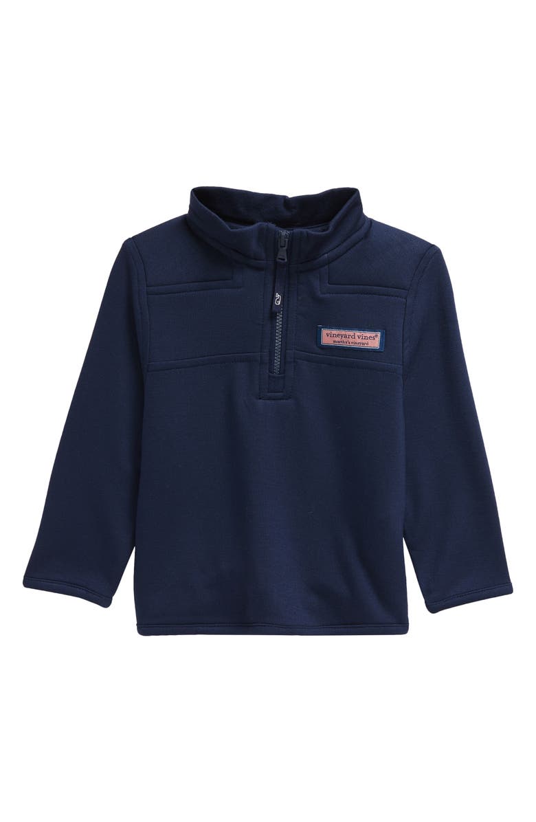 vineyard vines Dreamcloth Quarter Zip Pullover, Main, color, 