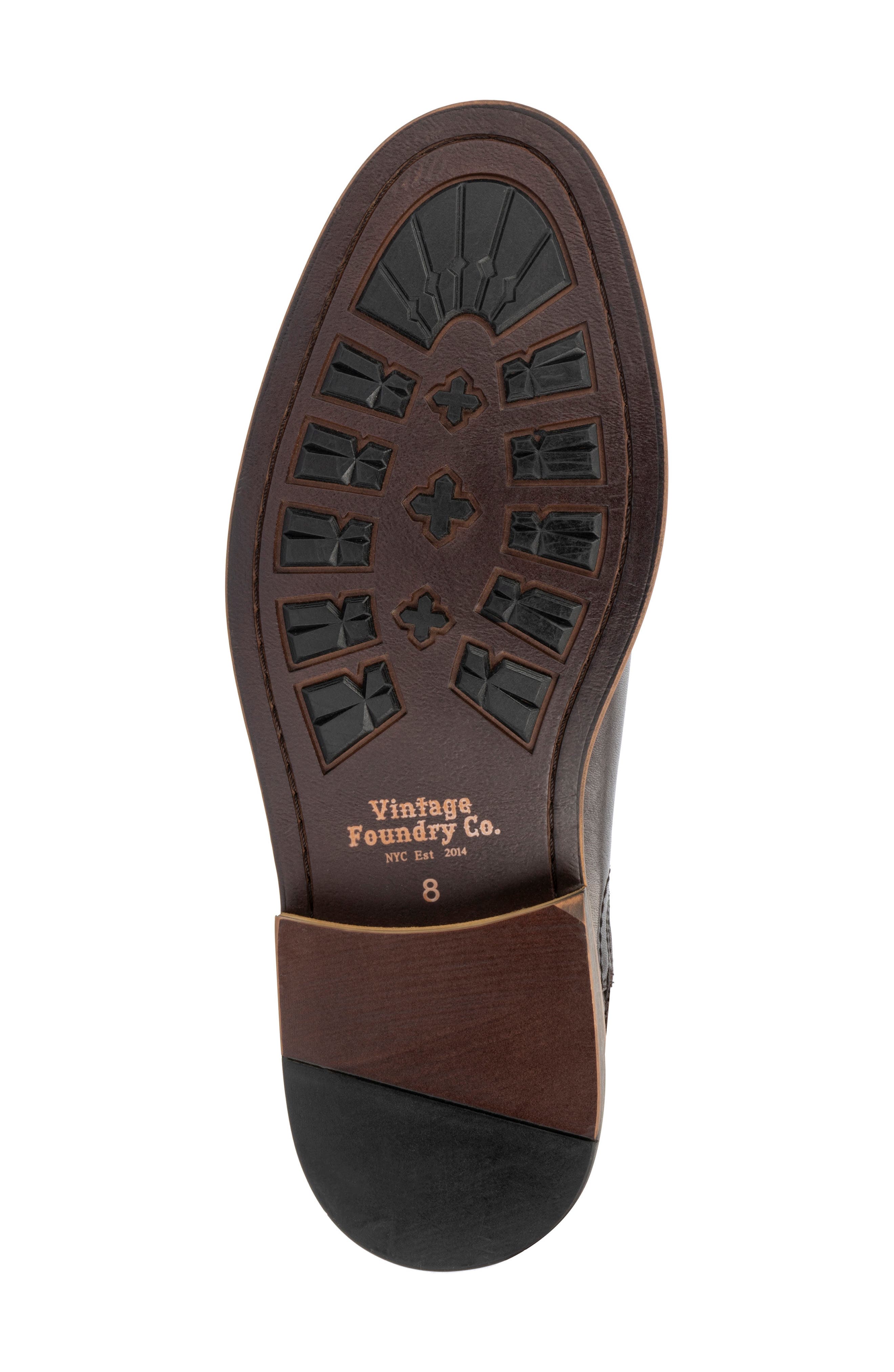 VINTAGE FOUNDRY Martin Chelsea Boot, Alternate, color, Brown