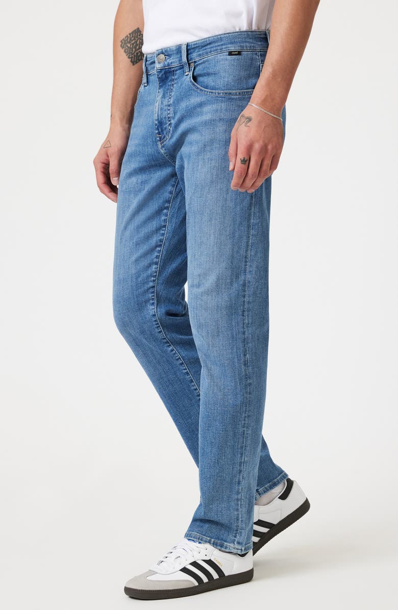 Mavi Jeans Zach Straight Leg Jeans, Alternate, color, Ocean Brushed Organi