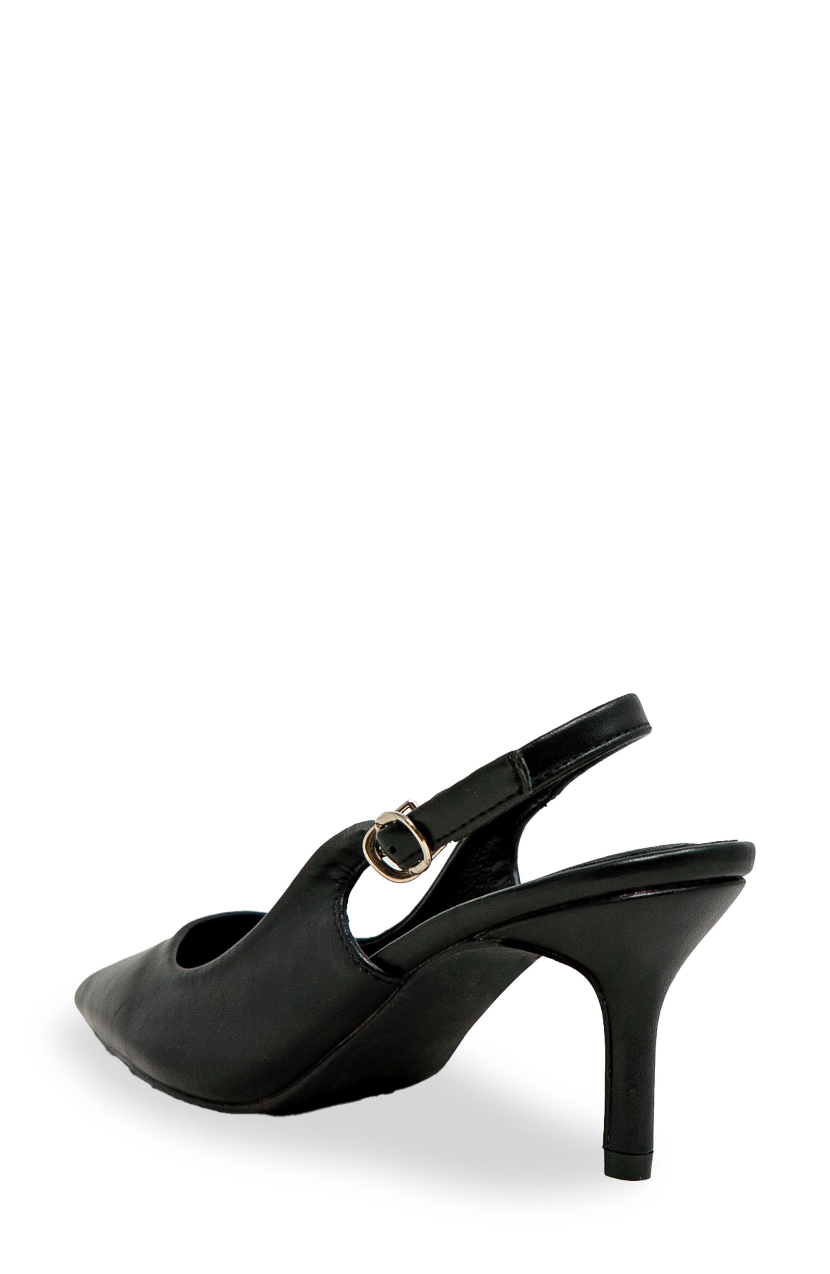 CHASE AND CHLOE Dosie Slingback Kitten Heel Pump, Alternate, color, 