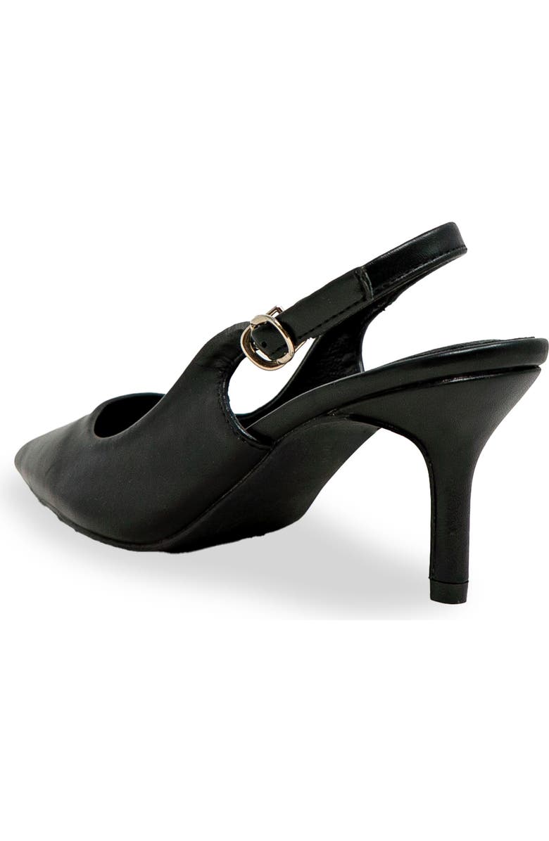 CHASE AND CHLOE Dosie Slingback Kitten Heel Pump, Alternate, color,