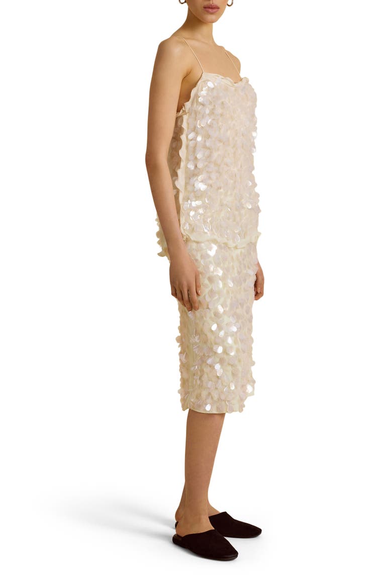 Camisole w/ Paillette, Main, color, Ivory