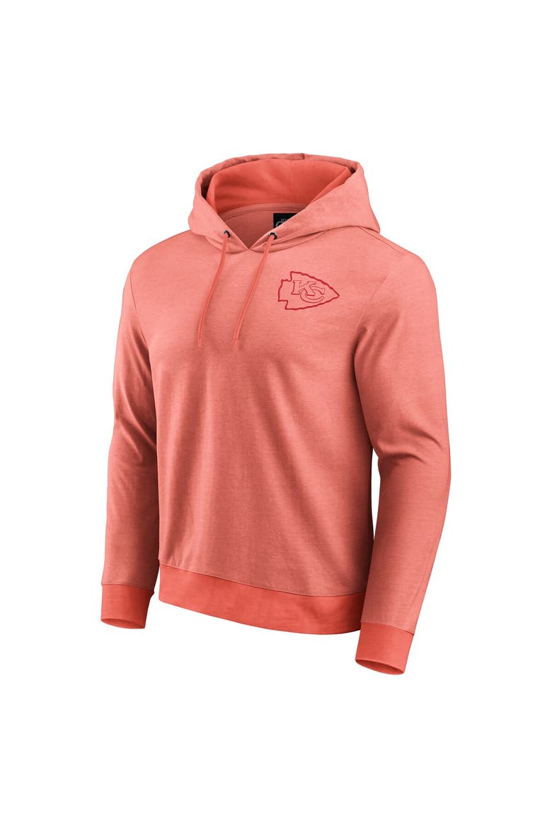 Men's Darius Rucker Collection by Fanatics Red Kansas City Chiefs Tonal Knit Pullover Hoodie, Alternate, color, Heather Red