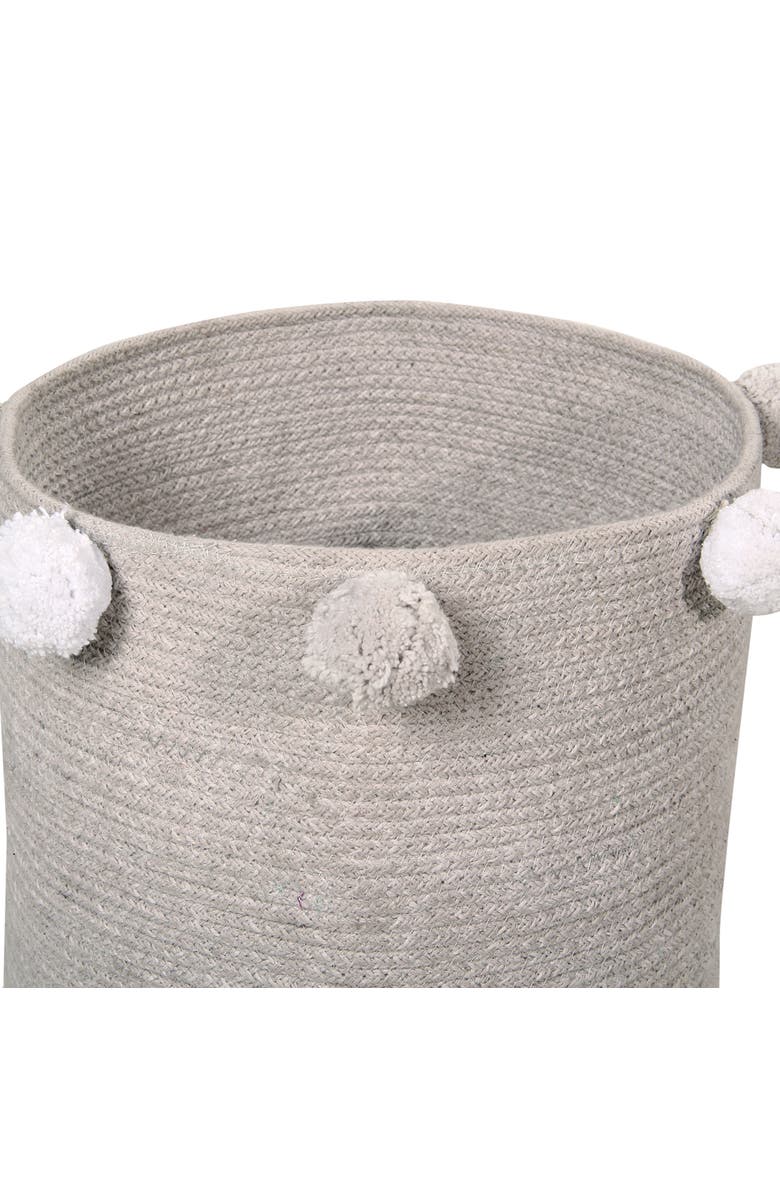 Lorena Canals Baby Basket Bubbly, Alternate, color, Light Grey, White