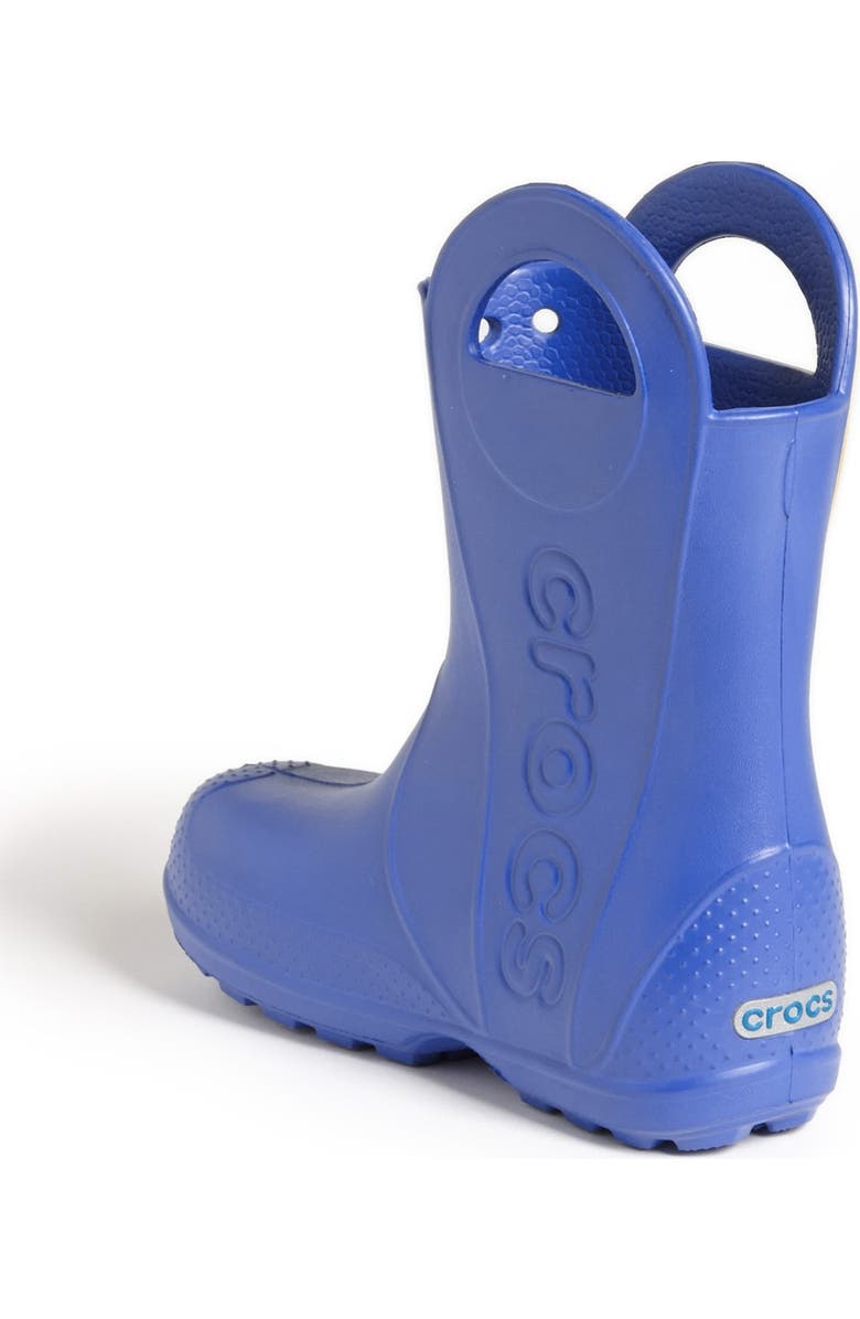 CROCS <sup>™</sup> 'Handle It - LEGO<sup>®</sup>' Rain Boot, Alternate, color,