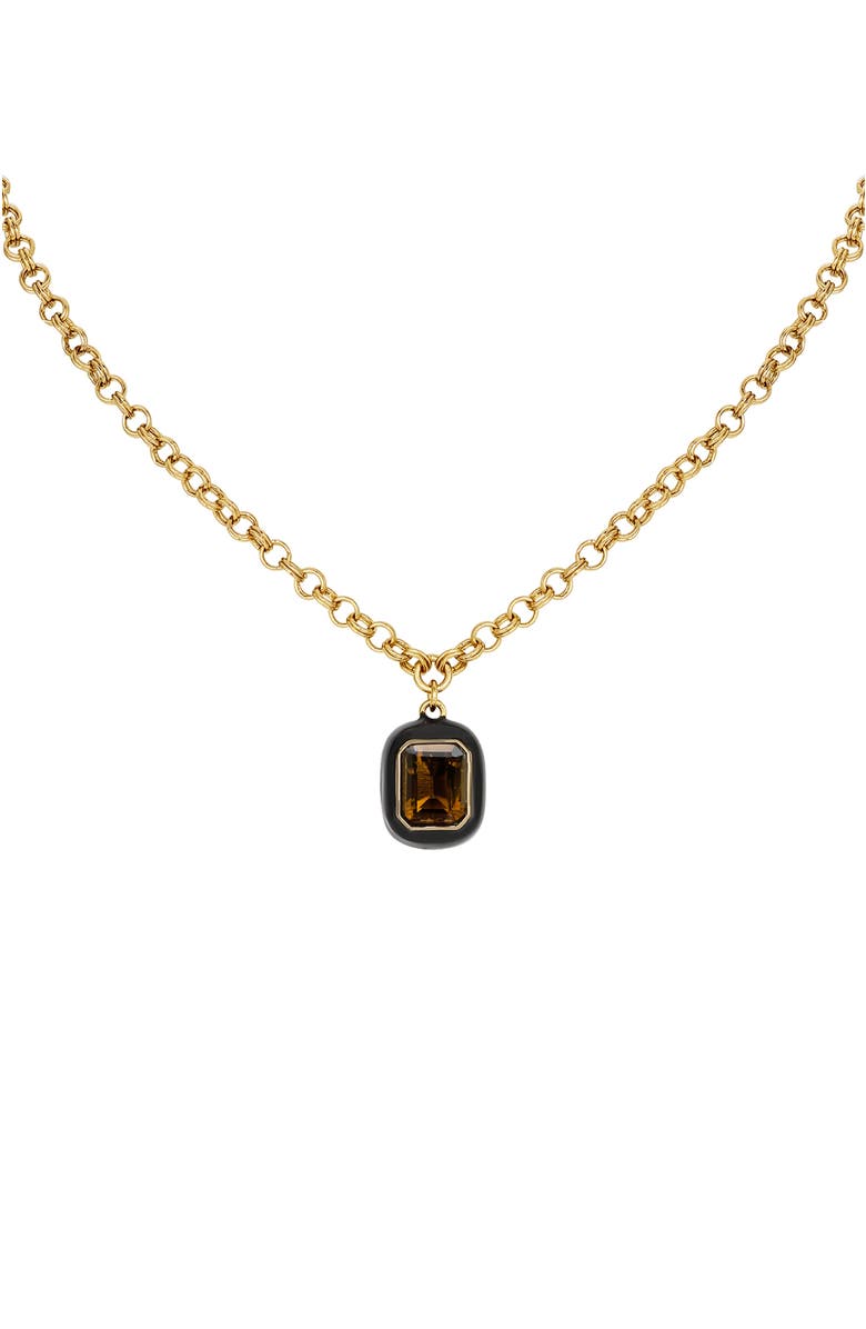 RC RETRO CHIC Roman Night Pendant, Main, color, Brown & Gold