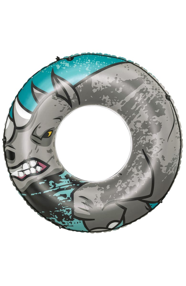 H2OGO! Rhino Rider Swim Tube 48" Ages 12+, Main, color, Gray