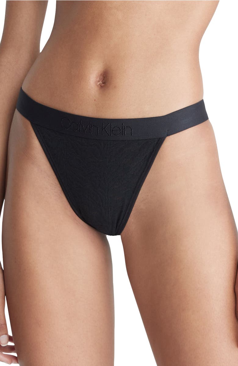 Calvin Klein Intrinsic High Cut Tanga, Main, color, 