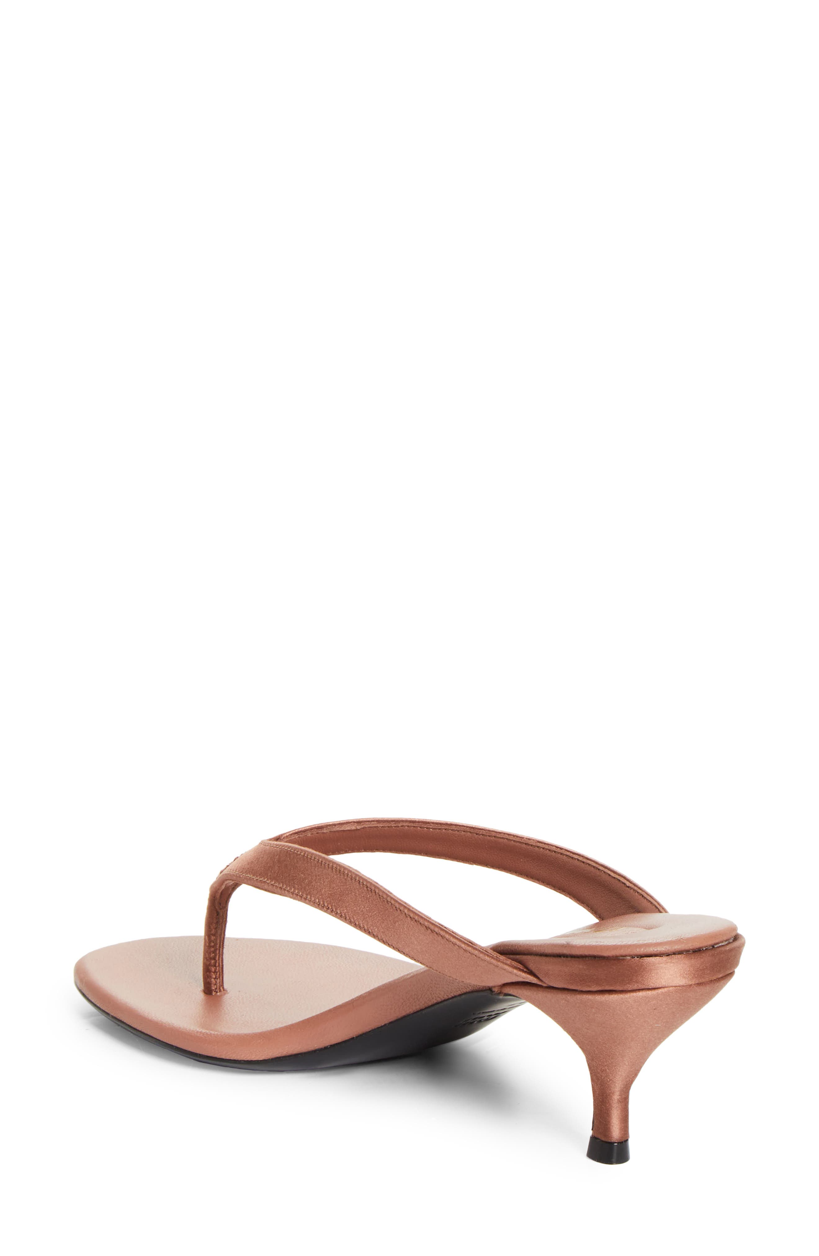 Miu Miu Leather Thong Sandal, Alternate, color, 