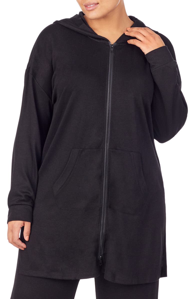 Refinery29 Double Knit Full Zip Hoodie, Alternate, color,