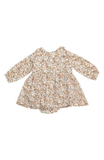 Angel Dear Babies'  Bitty Brown Skirted Bodysuit