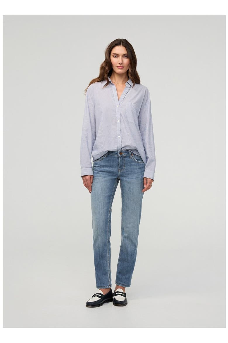 Performance Denim Girlfriend, Main, color, Blue-Ash