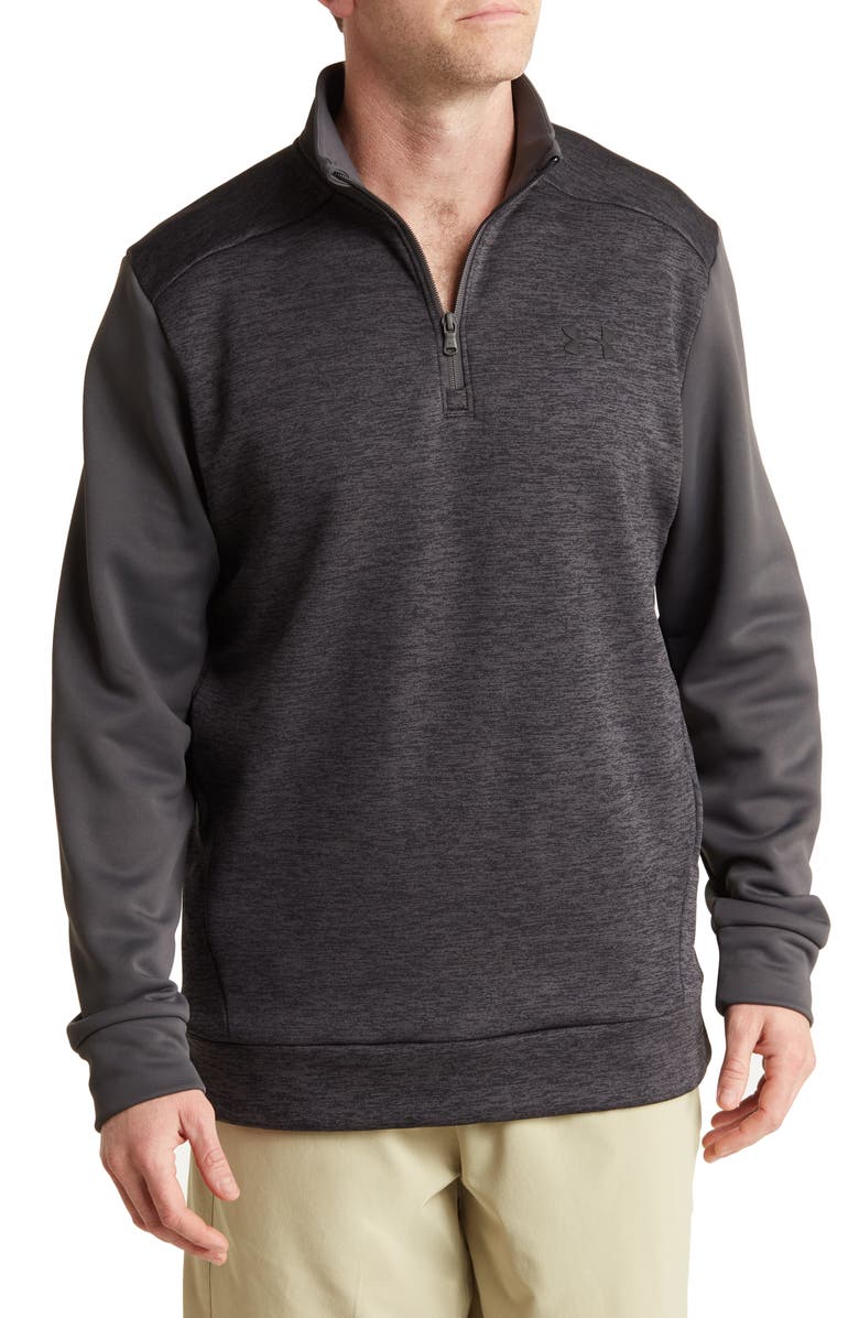 Under Armour Fleece Twist Quarter Zip Pullover, Main, color, 