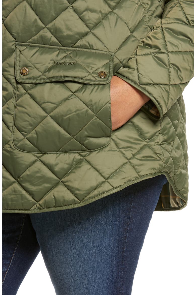Pilton Quilted Jacket, Alternate, color, OLIVE