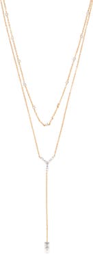 Ettika Dainty Marquise Double Layered Y-Necklace