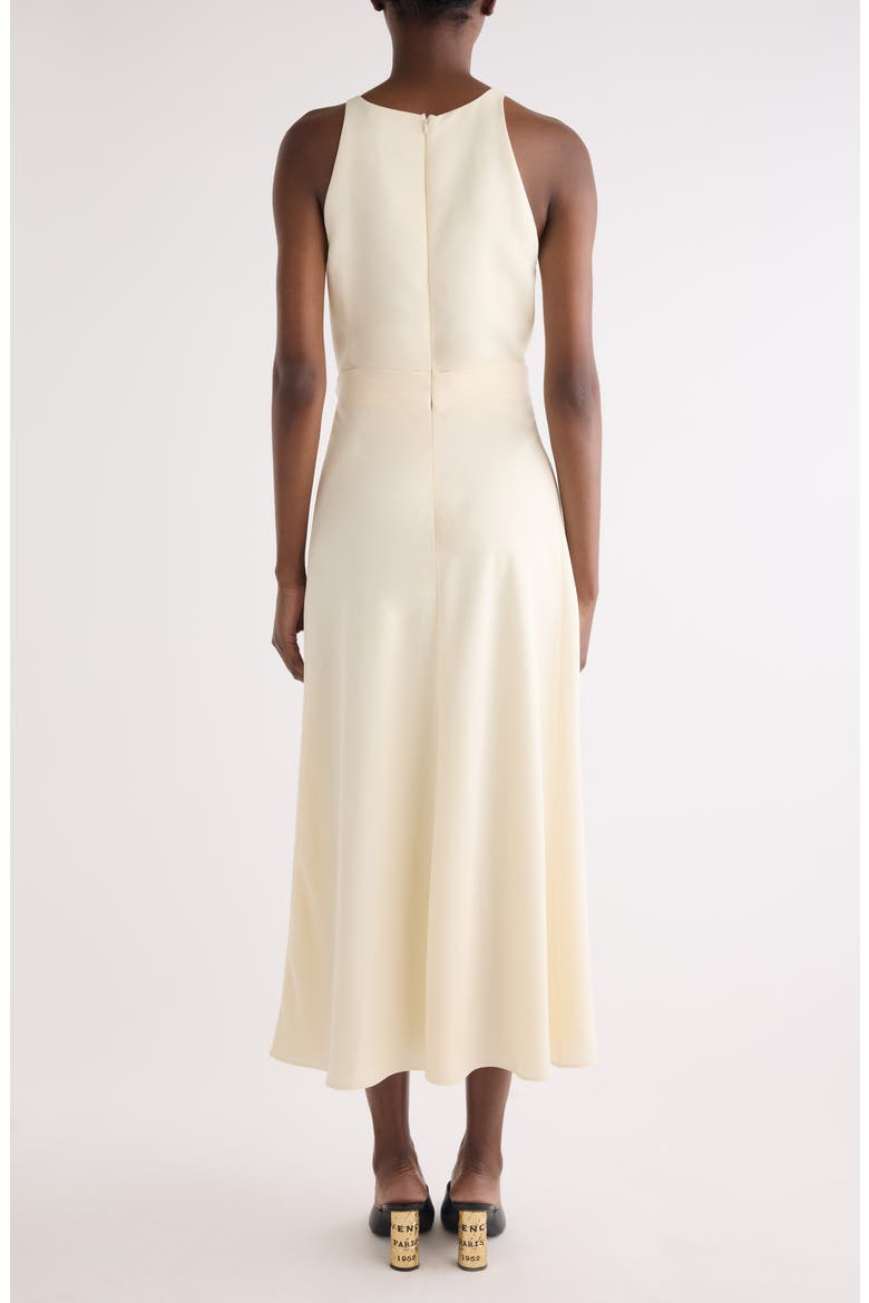 Sleeveless Fluid Dress, Alternate, color, IVORY