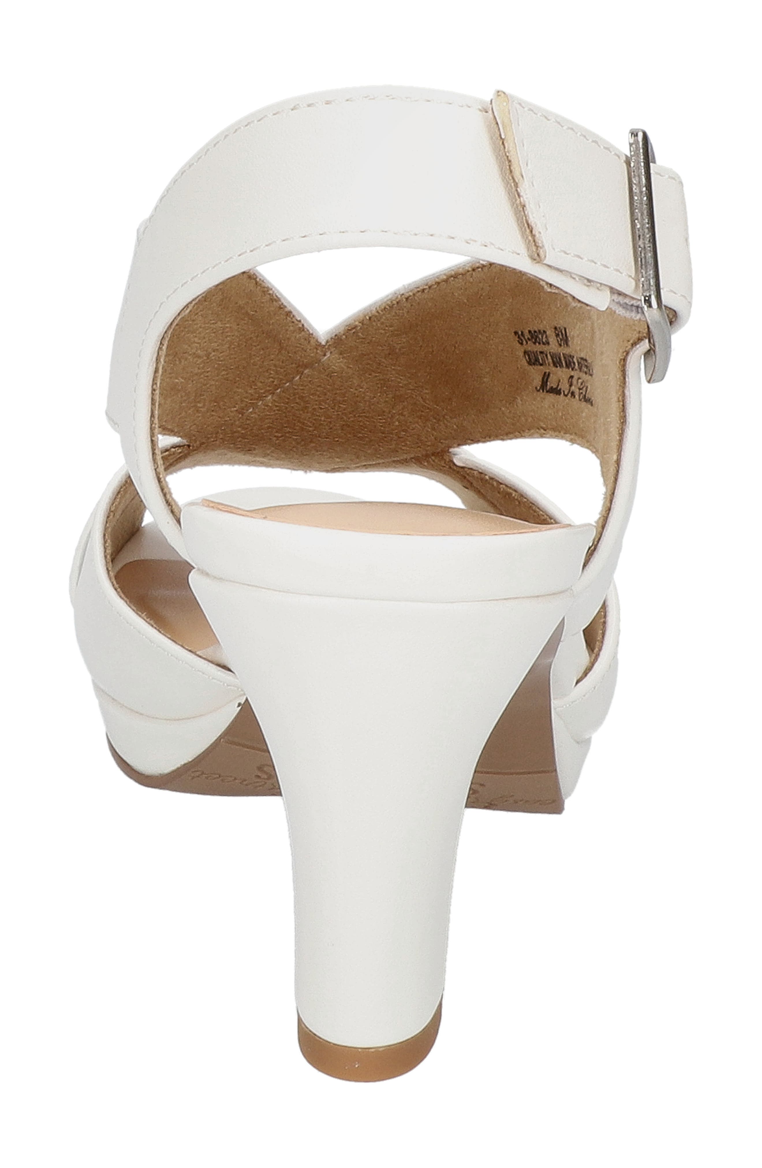 Christy Sandal, Alternate, color, WHITE