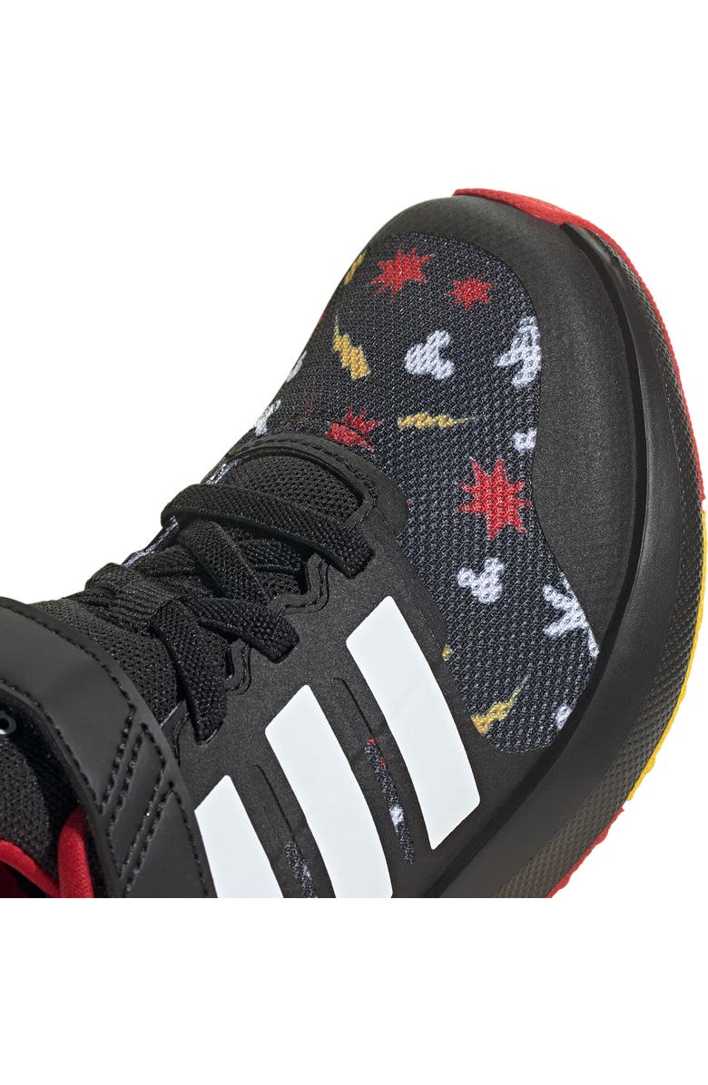 adidas Kids' Disney<sup>®</sup> Mickey Mouse FortaRun Running Shoe, Alternate, color,