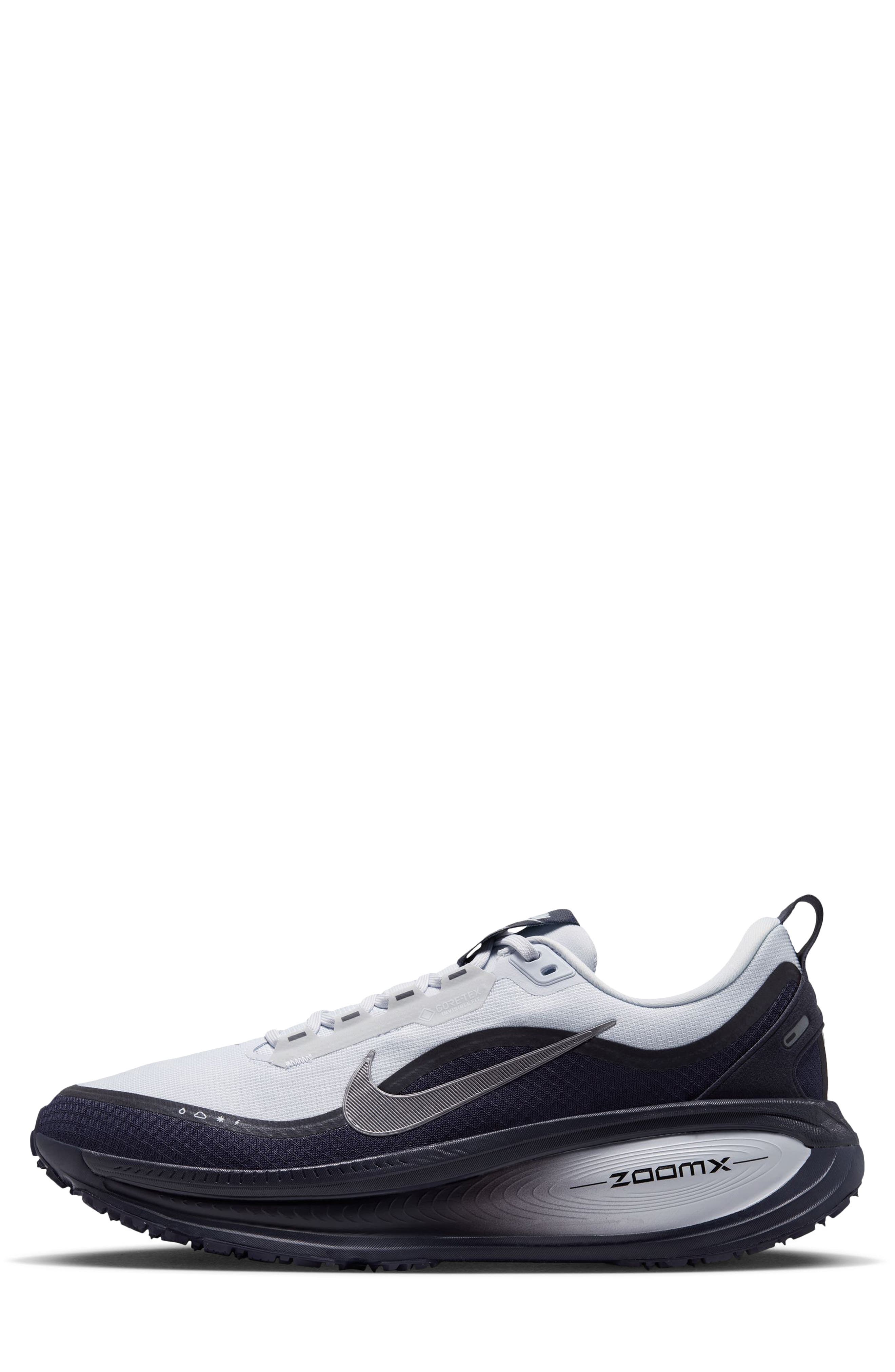 Vomero 18 GTX Gore-Tex® Waterproof Running Shoe, Alternate, color, FOOTBALL GREY/ DARK GREY