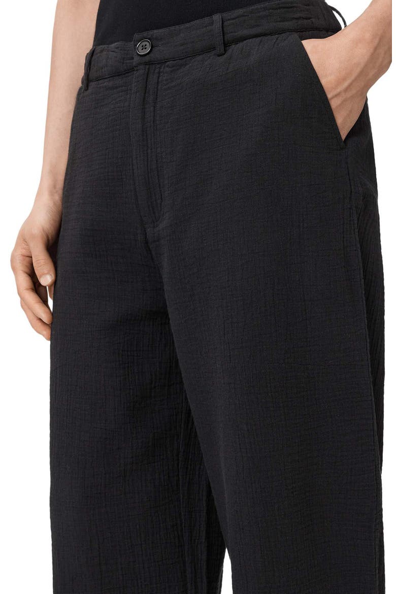 Taiko Wide Leg Pants, Alternate, color, ORCA BLACK