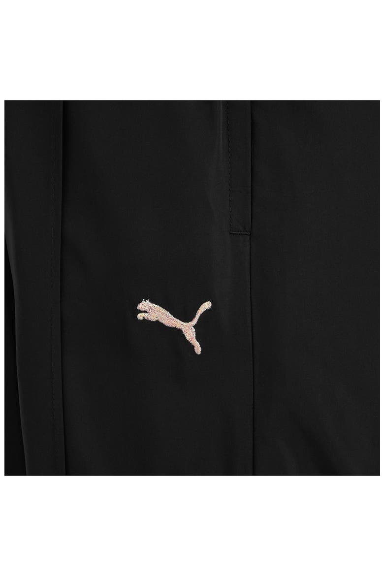 Kids' Bow Society Woven Cargo Pants, Alternate, color, BLACK
