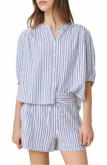 Madelyn Stripe Woven Shirt