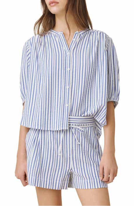 Madelyn Stripe Woven Shirt