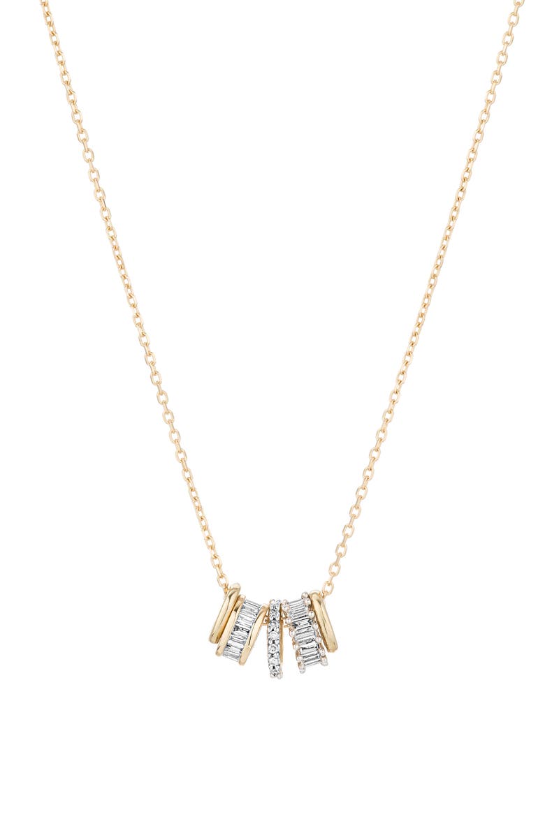 Adina Reyter Bead Party Diamond Rager Necklace, Main, color,