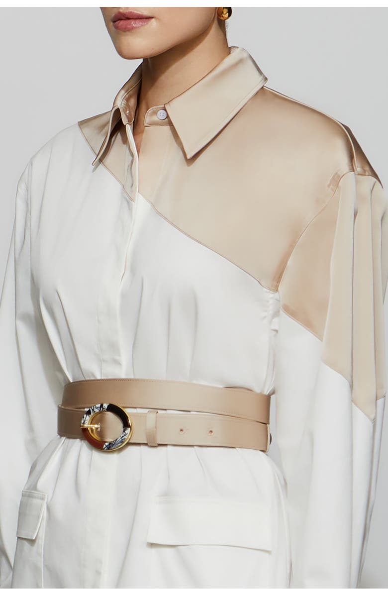 Et Ochs Halle Dress, Alternate, color, Vanilla/White