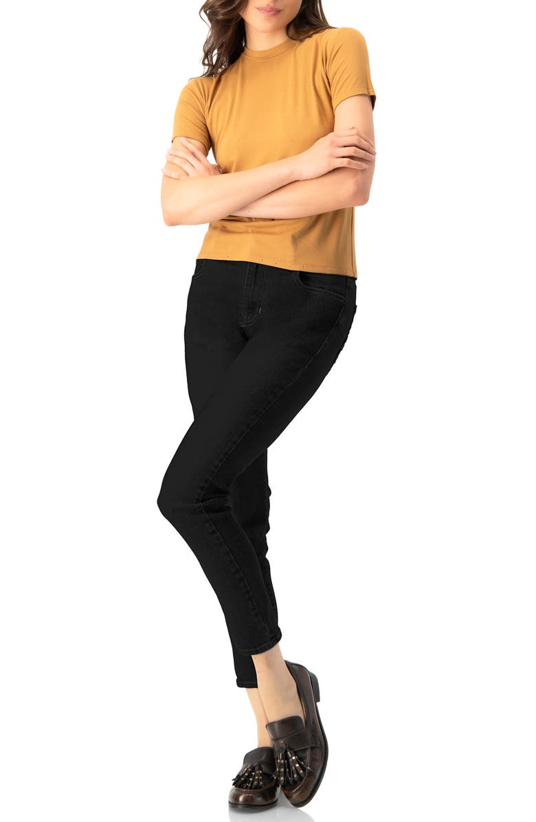 IVONNE Skinny Jeans, Alternate, color, Black