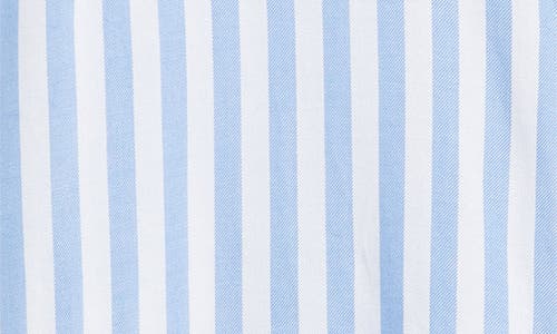 BEACHLUNCHLOUNGE BEACHLUNCHLOUNGE KENZIE STRIPE SHORT SLEEVE BUTTON-UP SHIRT