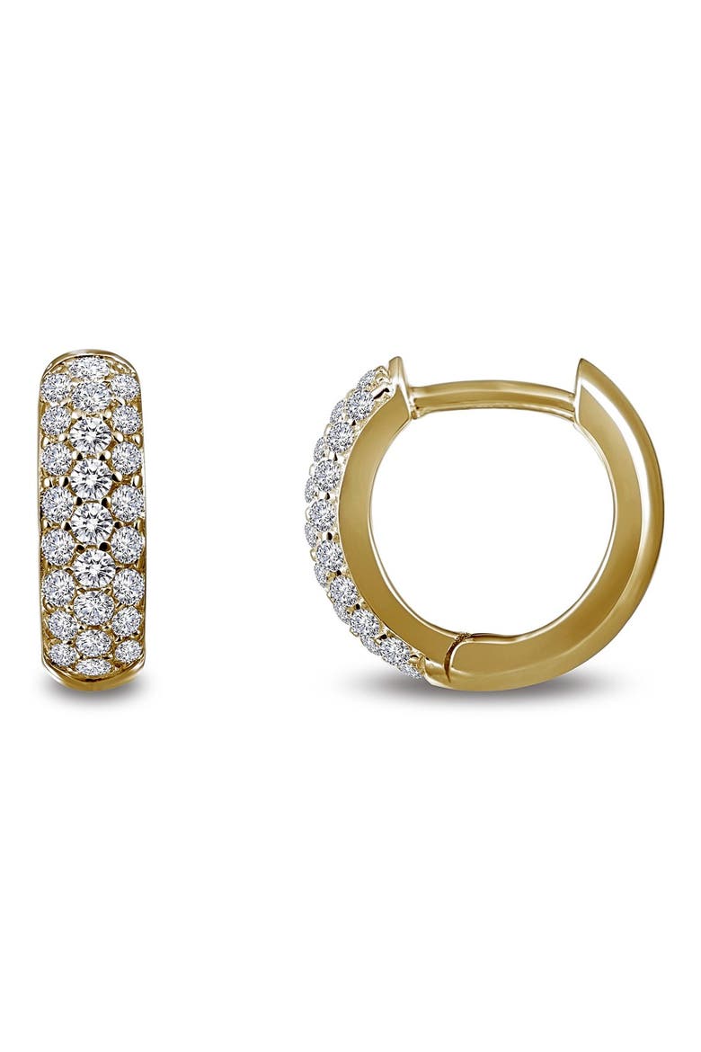 'Lassaire' Hoop Earrings, Main, color, GOLD
