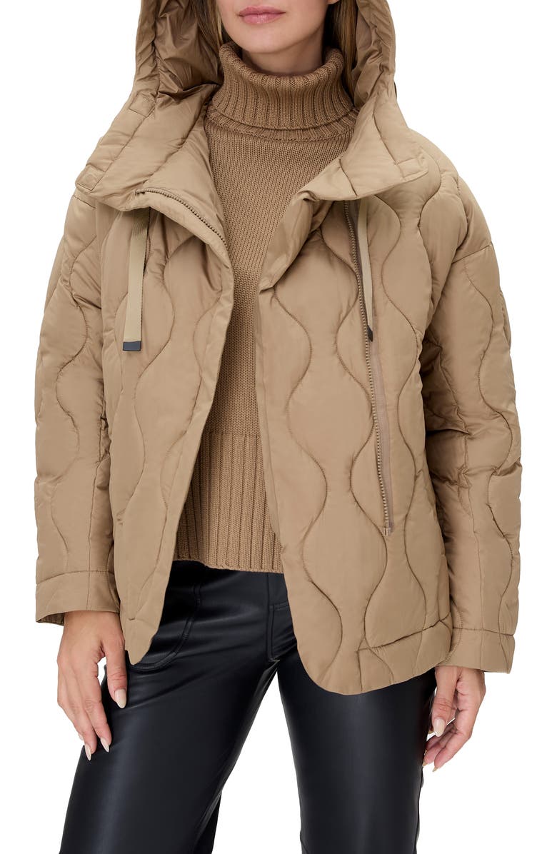 Alp N Rock Nori Water Repellent Hooded Quilted Jacket, Alternate, color,