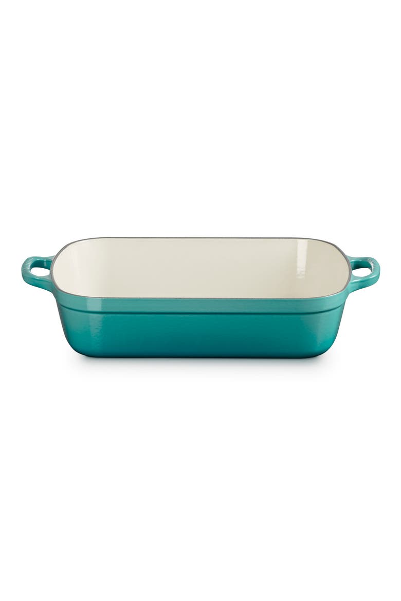 Signature Enameled Cast Iron Roaster, Main, color, RIVIERA