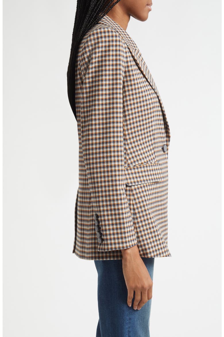 Livvy Check Dickey Jacket, Alternate, color, NAVY MULTI