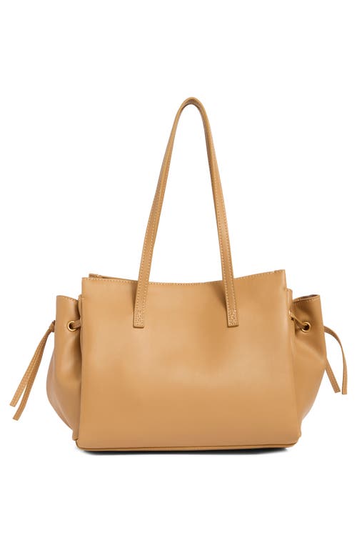 Jw Pei Linda Faux Leather Tote In Latte
