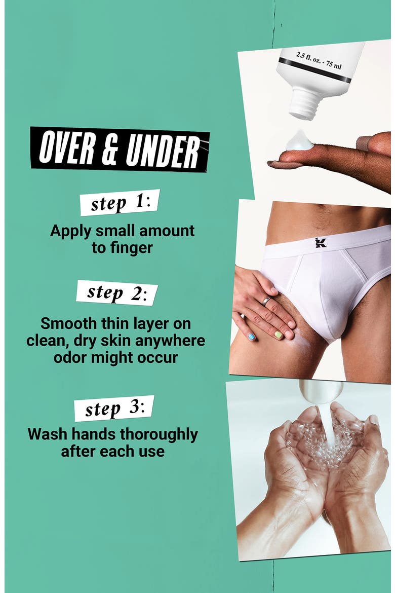 Over & Under Cream-to-Powder Deodorant, Alternate, color, NO COLOR
