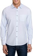 W.R.K Slim Fit Micro Dash Reworked Button-Up Shirt