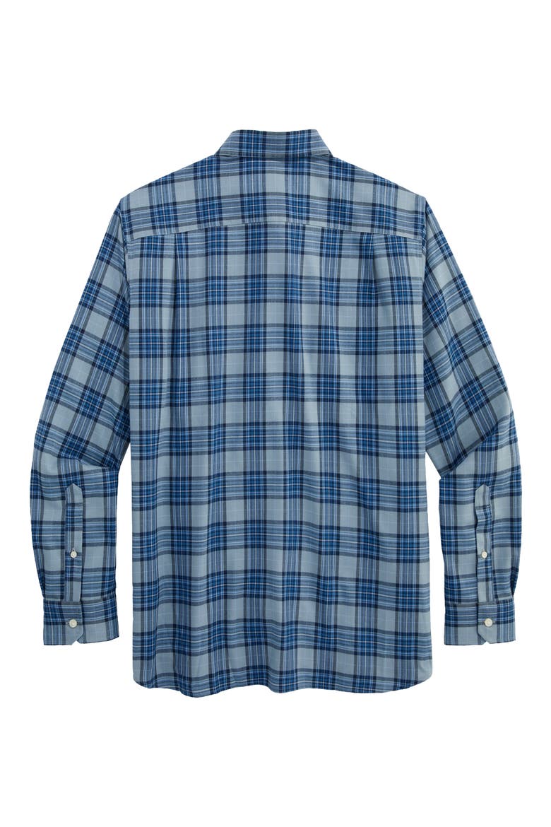 Classic Fit Plaid Performance Twill Shirt, Alternate, color, TRADE
