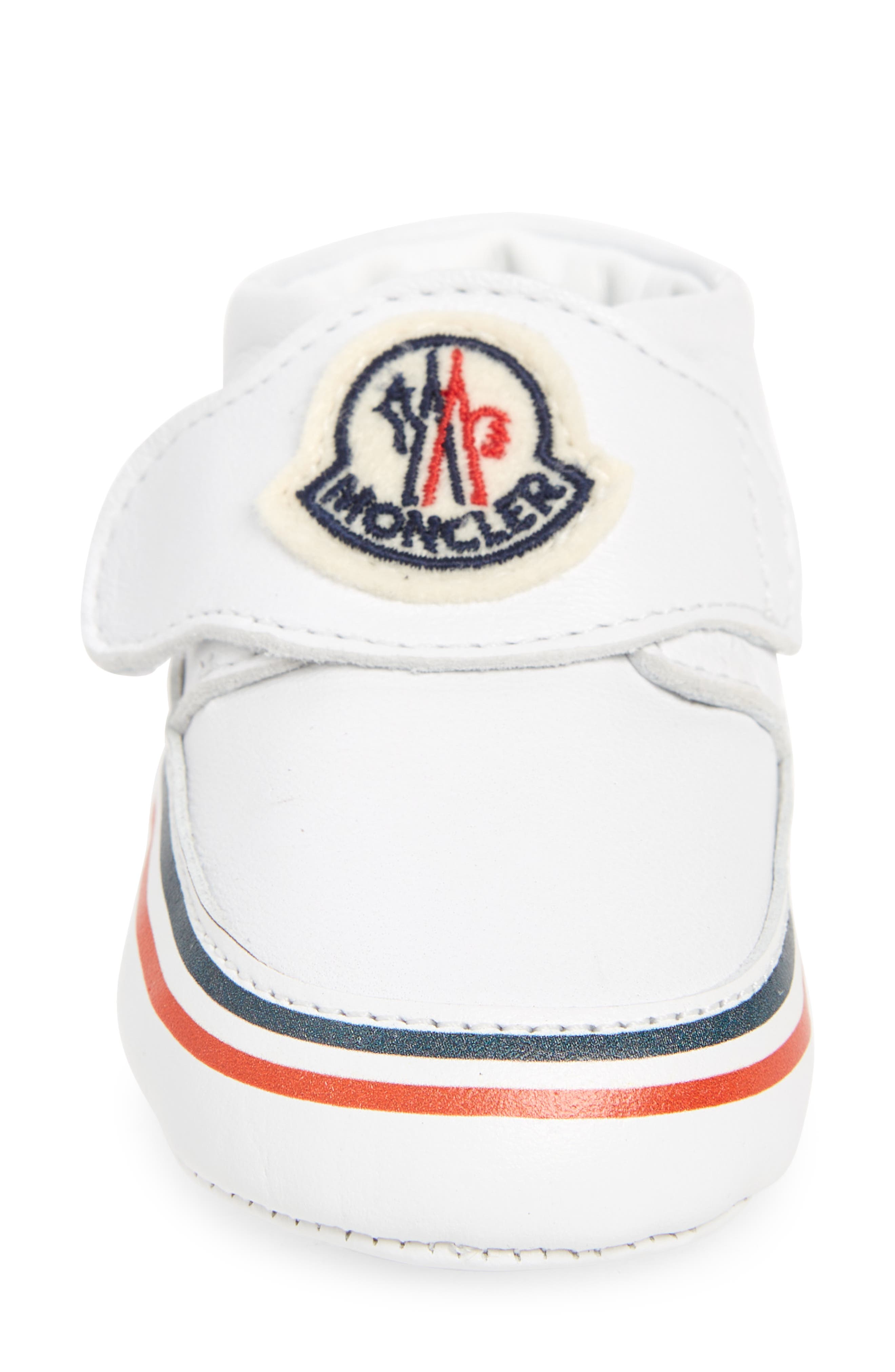 Moncler Bebé Crib Shoe, Alternate, color, 
