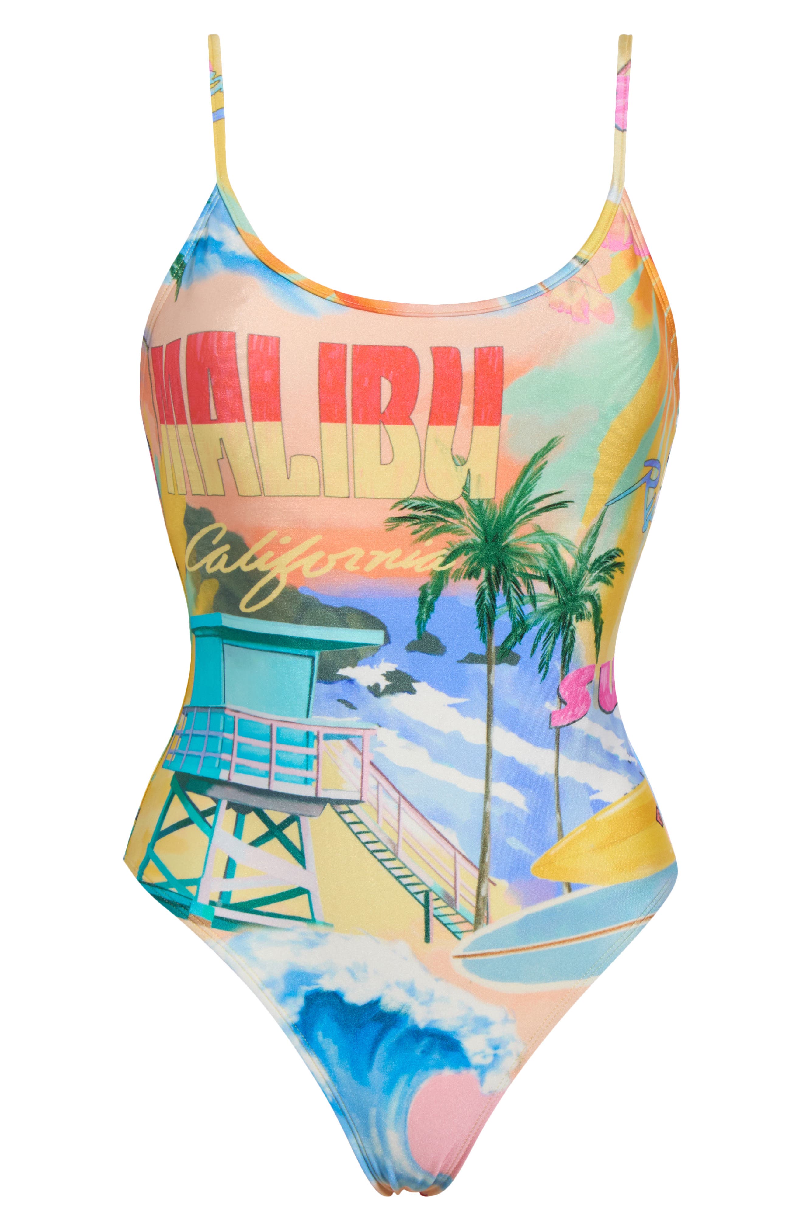 Hotel Malibu Cheeky One-Piece Swimsuit (Women) | Nordstrom