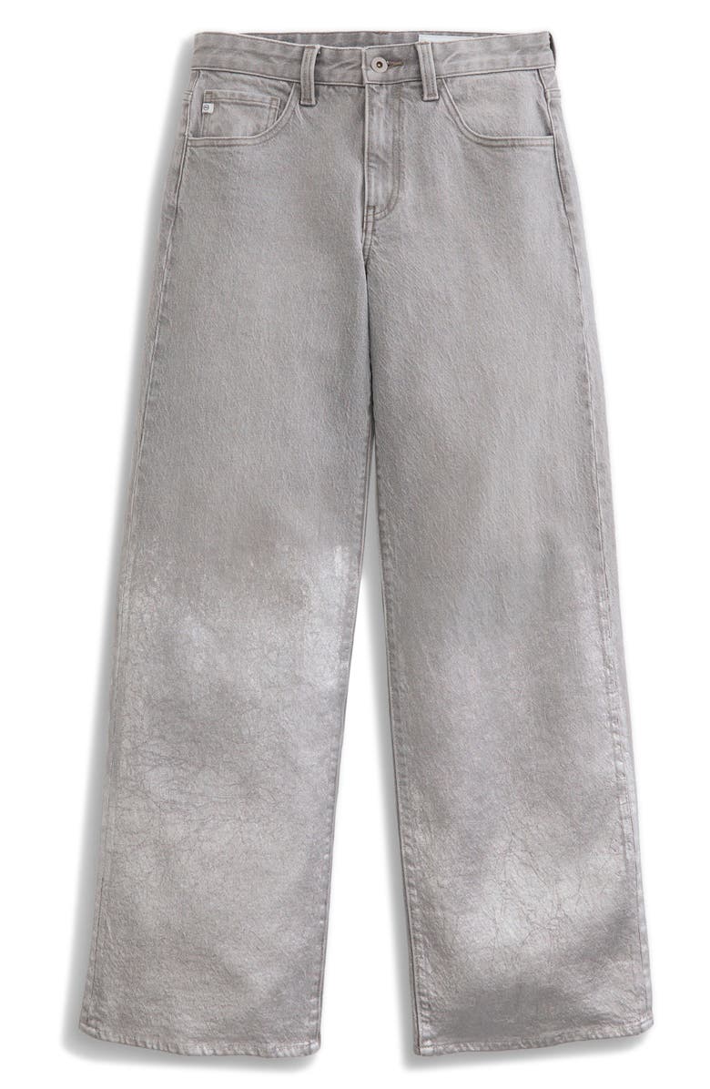 AG Adria Low Rise Baggy Wide Leg Jeans, Alternate, color, Silver Myst