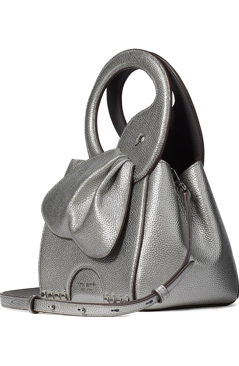 Kate Spade New York ellie metallic leather top handle bag, Alternate, color,