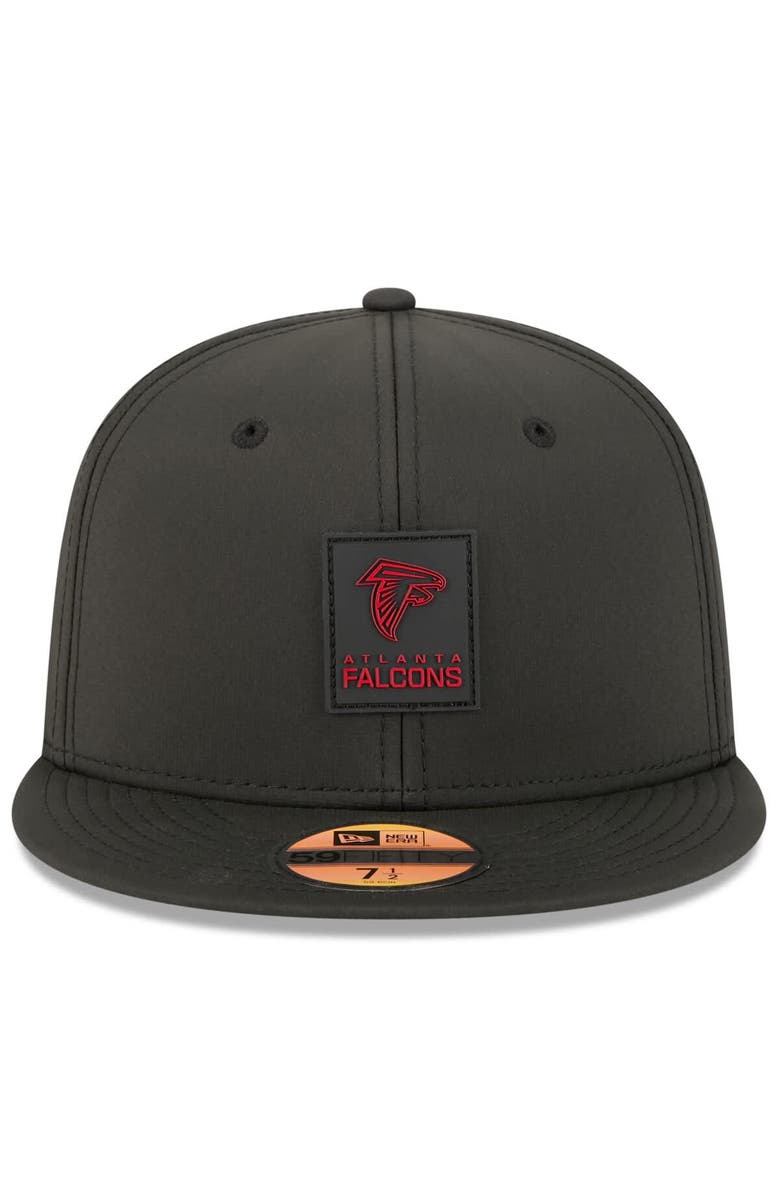 New Era Men's New Era Black Atlanta Falcons 2025 Sideline  59FIFTY Fitted Hat, Alternate, color, Black