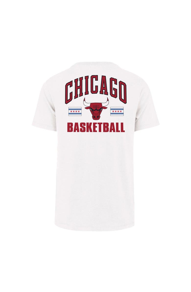 '47 Men's '47  White Chicago Bulls 2022/23 City Edition Backer Franklin T-Shirt, Alternate, color, 