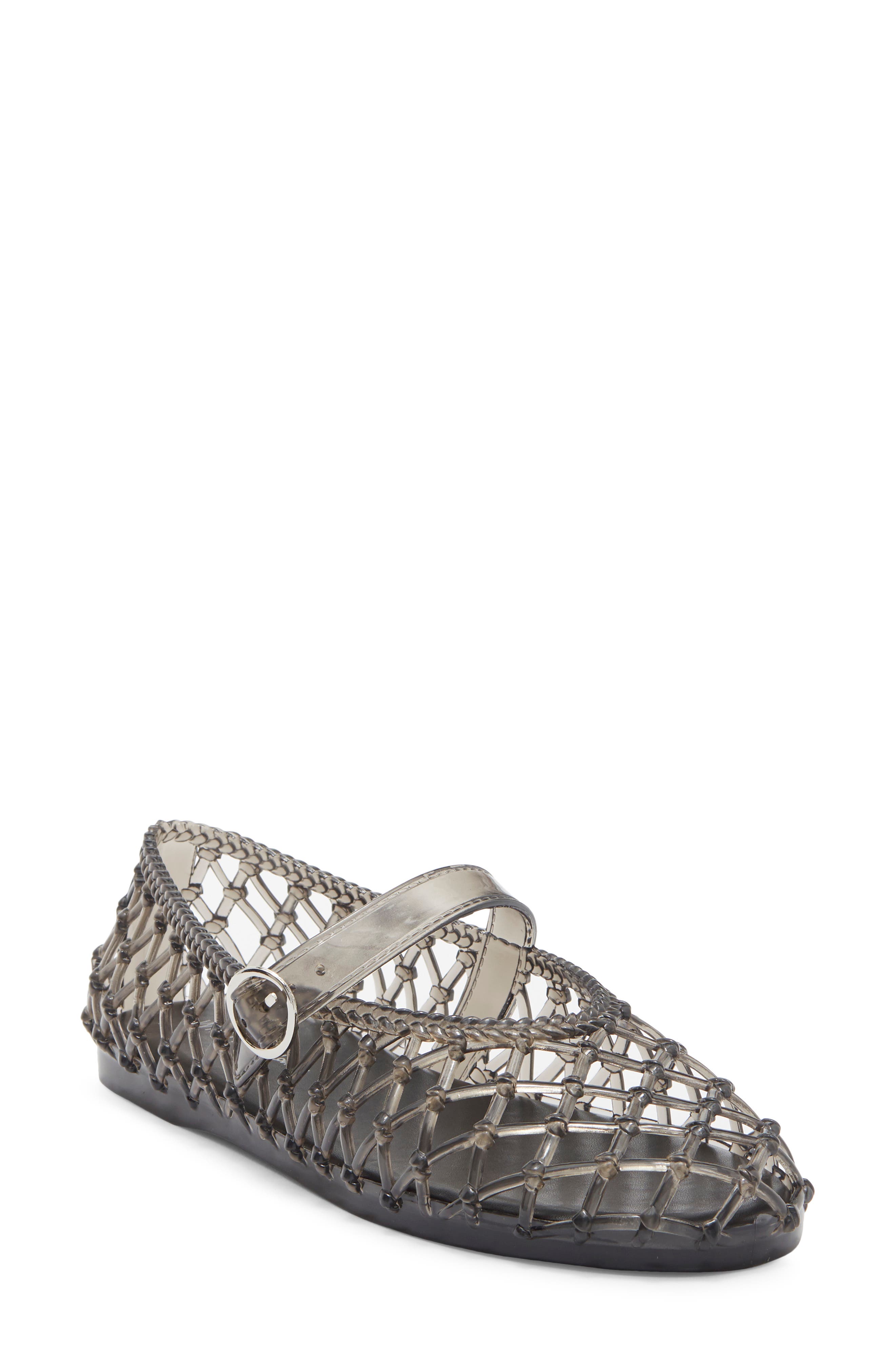 Riri Mary Jane Flat, Main, color, SMOKE